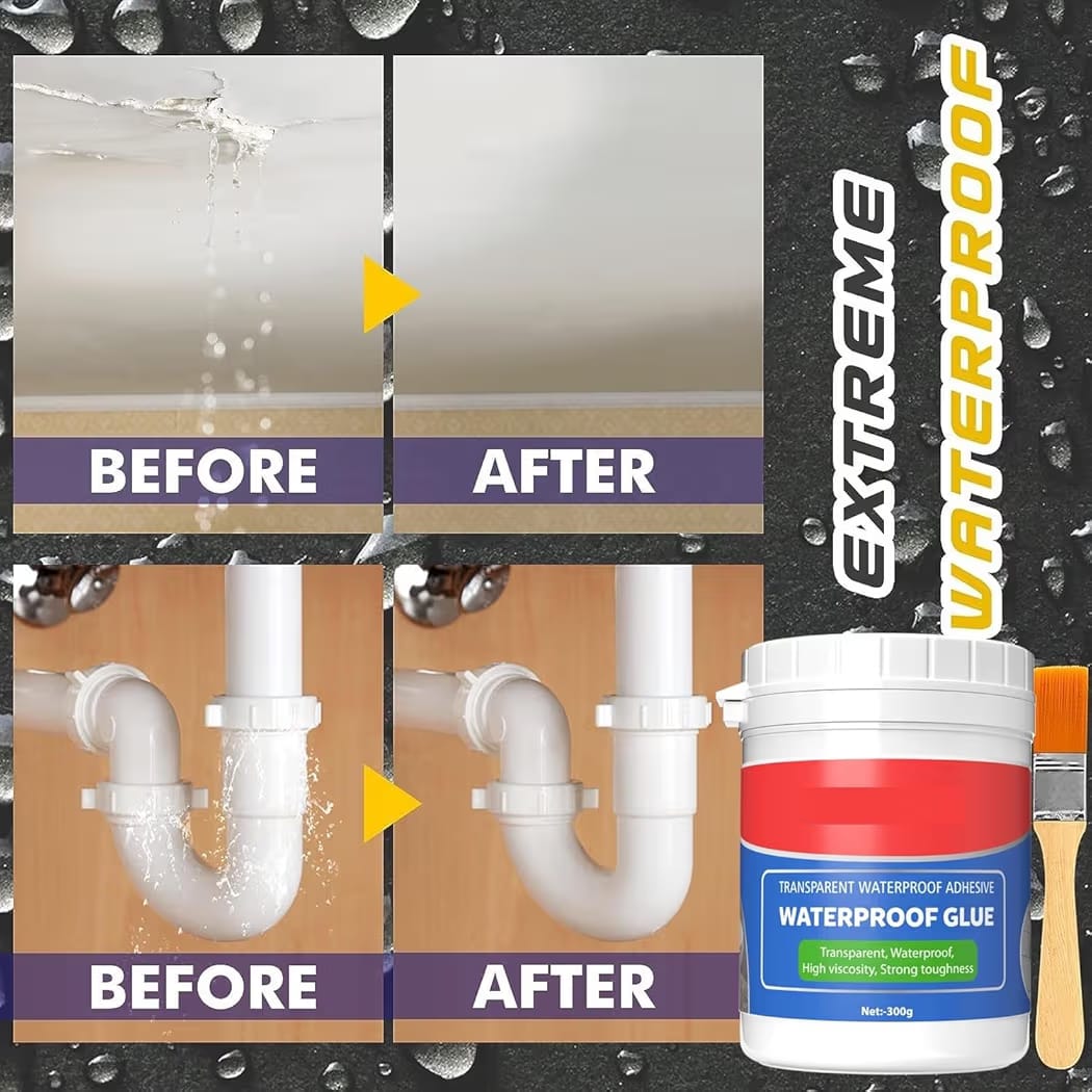 Transparent Waterproof Glue 300gm+