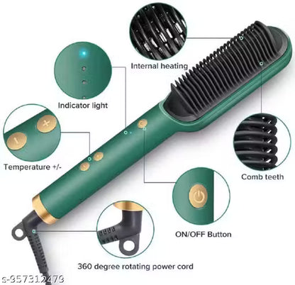 Premium Ionic Hair Straightening & Styling Brush
